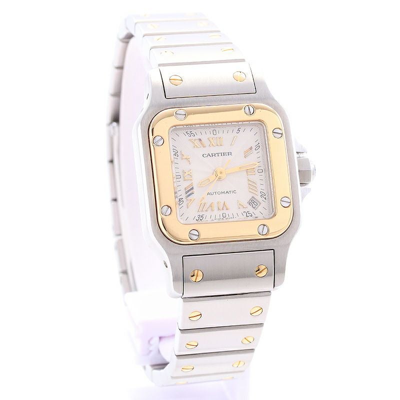 中古】CARTIER SANTOS GALBEE SM 20TH ANNIVERSARY LIMITED カルティエ