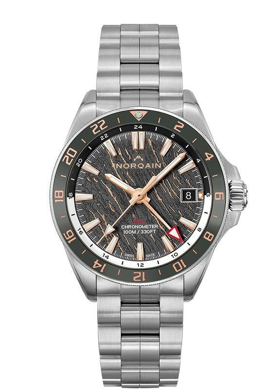 NORQAIN Adventure NEVEREST GMT GLACIER 41mm <br>ノルケイン アドベンチャー ネベレスト GMT グレーシャー 41 <br>NN1100SC3CG/G113/150SG