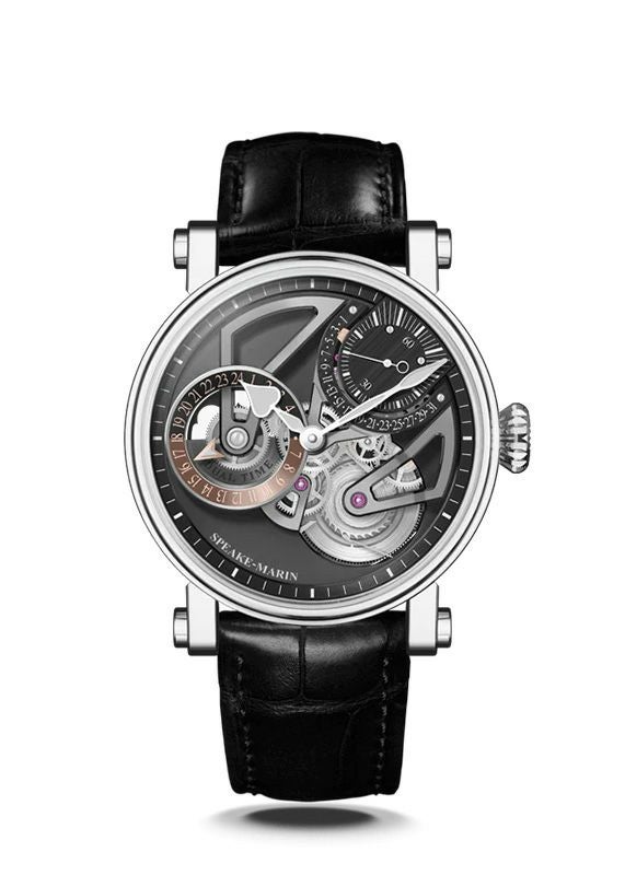 SPEAKE MARIN One & Two Openworked Dual Time <br>スピークマリン ワン＆ツー オープンワーク デュアルタイム <br>413809250