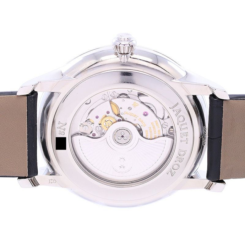 【中古】JAQUET DROZ GRANDE SECONDE QUANTIEME BLACK TECH <br>ジャケ・ドロー グラン・セコンド カンティエーム ブラックテック <br>J007030241