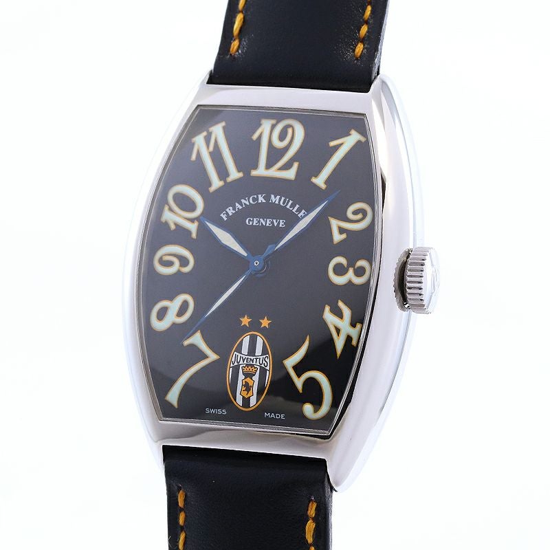 【中古】FRANCK MULLER TONNEAU CURVEX JUVENTUS フランク・ミュラー トノウカーベックス ユベントス 5850 JUVENTUS AC