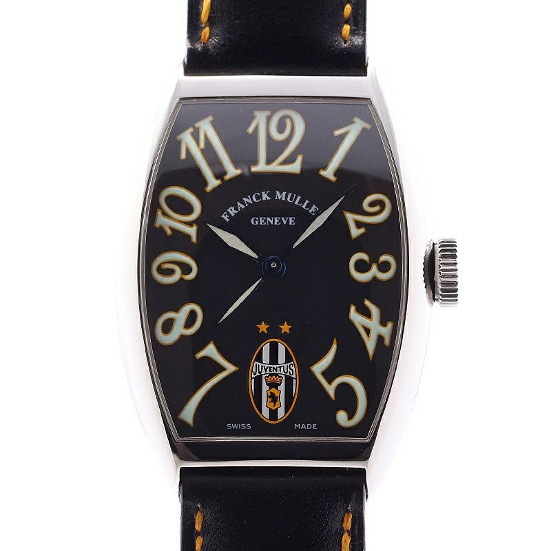 【中古】FRANCK MULLER TONNEAU CURVEX JUVENTUS フランク・ミュラー トノウカーベックス ユベントス 5850 JUVENTUS AC