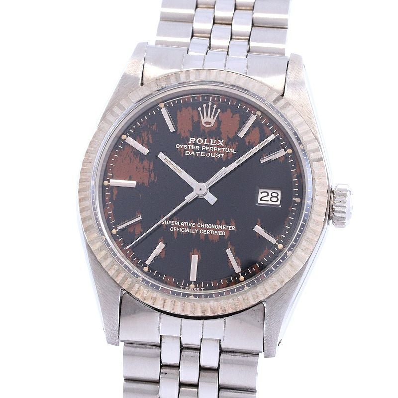 中古】ROLEX OYSTER PERPETUAL DATEJUST MIRROR DIAL ロレックス