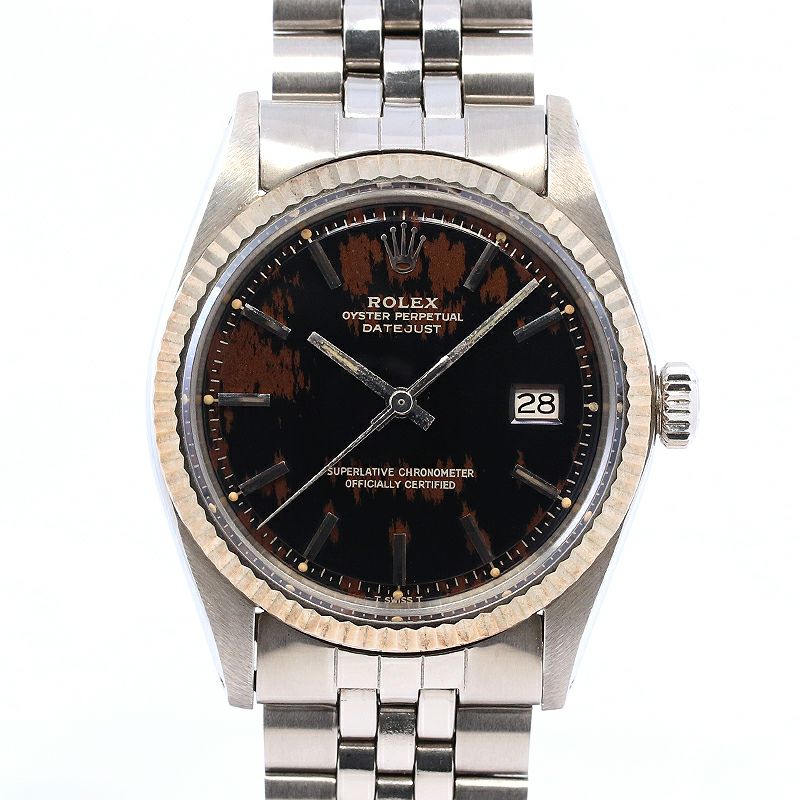 中古】ROLEX OYSTER PERPETUAL DATEJUST MIRROR DIAL ロレックス