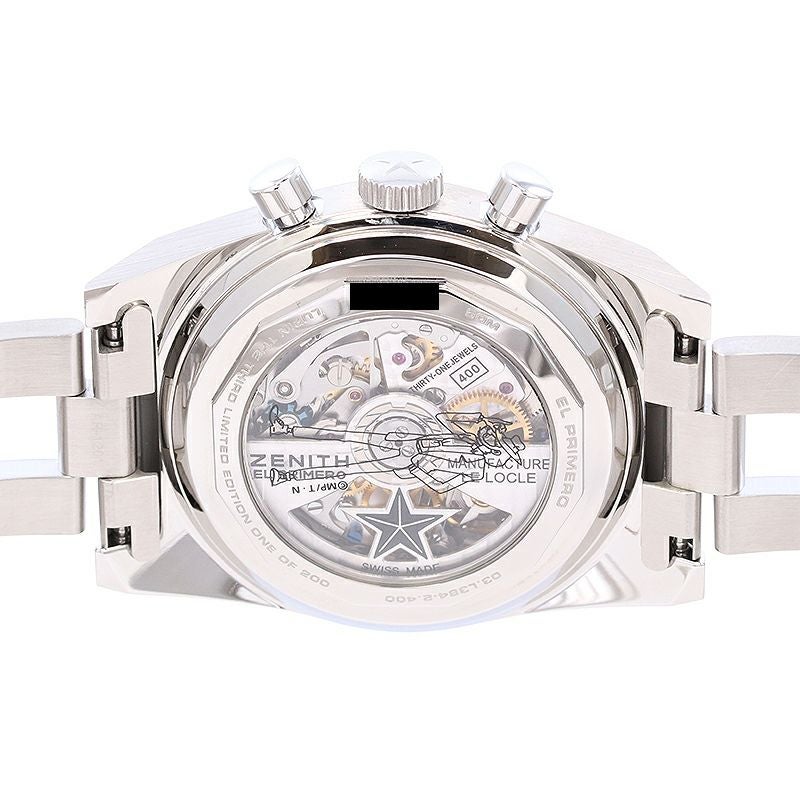 【中古】ZENITH CHRONOMASTER A384 REVIVAL LUPIN THE THIRD 2ND EDITION  ゼニス クロノマスター A384 リバイバル ルパン三世 セカンドエディション 世界限定200本 03.L384-2.400/07.M384