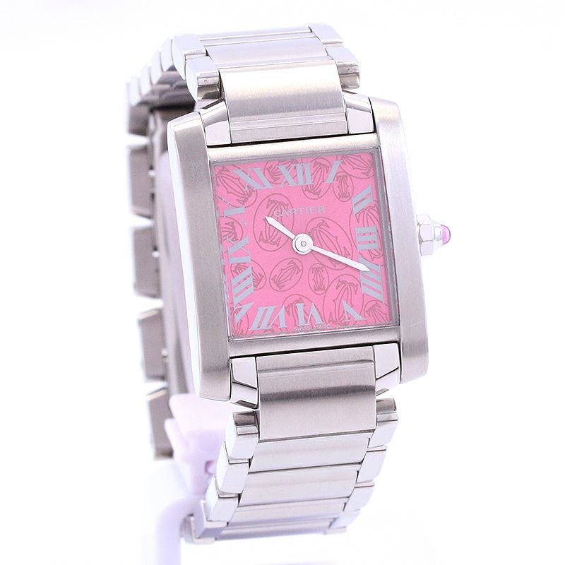 中古】CARTIER TANK FRANCAISE SMALL MODEL 2006 CHRISTMAS LIMITED