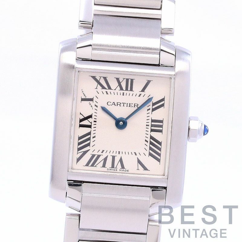 【中古】CARTIER TANK FRANCAISE WATCH SMALL MODEL <br>カルティエ タンク フランセーズ ウォッチ SM / タンクフランセーズSM <br>W51008Q3
