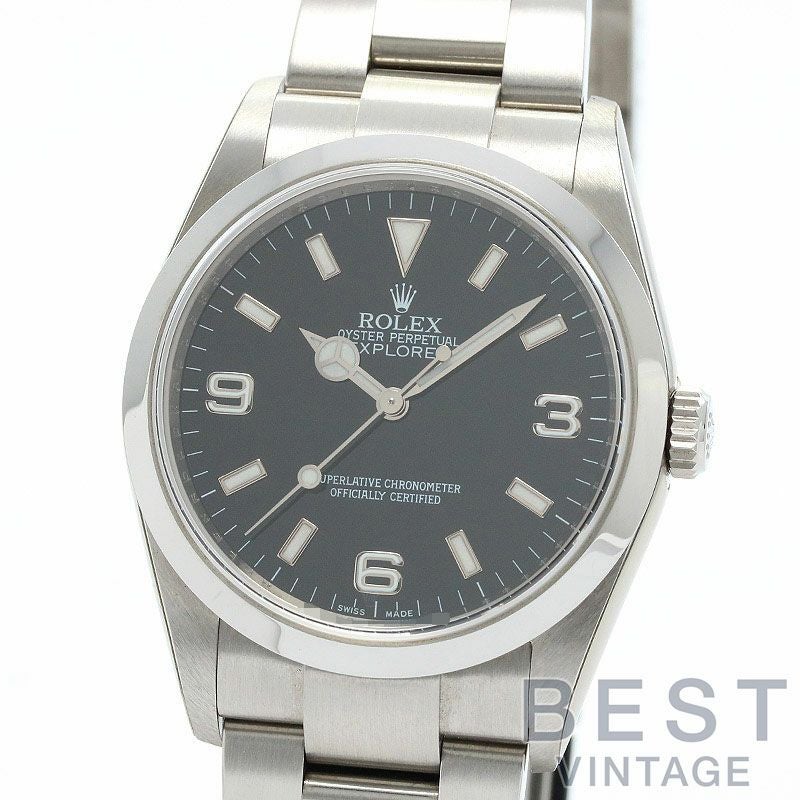 良品114270 ROLEX EXPLORER1 ロレックス エクスプローラ1 中古】ROLEX EXPLORER I ロレックス エクスプローラーI 114270