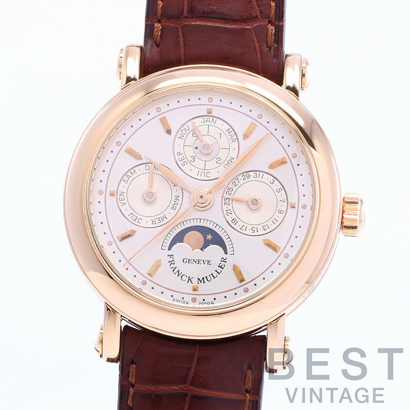 【中古】FRANCK MULLER ROUND PERPETUAL CALENDAR フランク・ミュラー ラウンド パーペチュアルカレンダー 2800QPR