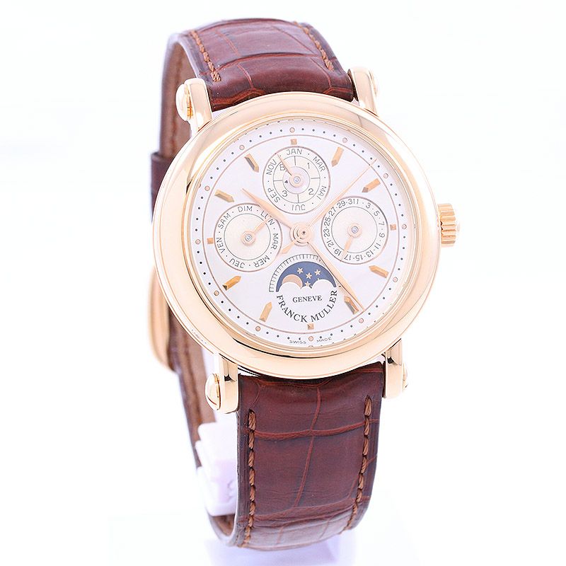 【中古】FRANCK MULLER ROUND PERPETUAL CALENDAR フランク・ミュラー ラウンド パーペチュアルカレンダー 2800QPR