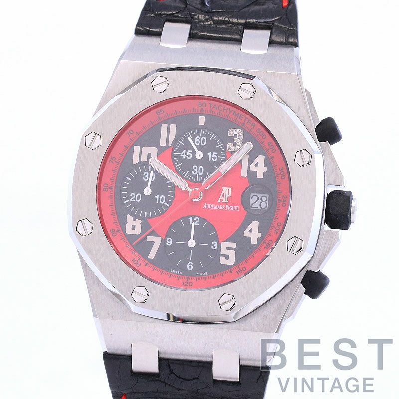 【中古】AUDEMARS PIGUET ROYAL OAK OFFSHORE CHRONOGRAPH MASATO JAPAN LIMITED オーデマ・ピゲ ロイヤルオーク オフショア クロノグラフ MASATO 魔裟斗 日本限定200本モデル 26195ST.OO.D101CR.01
