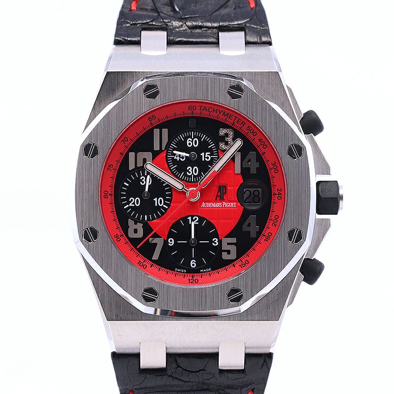 【中古】AUDEMARS PIGUET ROYAL OAK OFFSHORE CHRONOGRAPH MASATO JAPAN LIMITED オーデマ・ピゲ ロイヤルオーク オフショア クロノグラフ MASATO 魔裟斗 日本限定200本モデル 26195ST.OO.D101CR.01