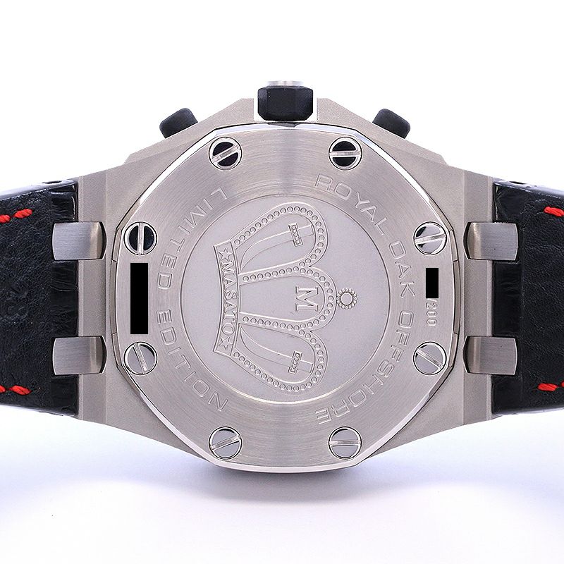 【中古】AUDEMARS PIGUET ROYAL OAK OFFSHORE CHRONOGRAPH MASATO JAPAN LIMITED オーデマ・ピゲ ロイヤルオーク オフショア クロノグラフ MASATO 魔裟斗 日本限定200本モデル 26195ST.OO.D101CR.01