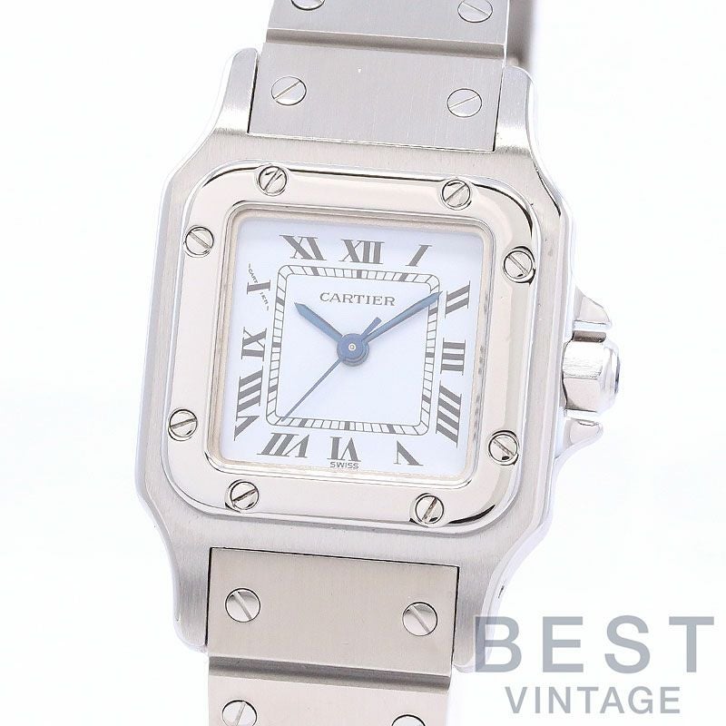 中古】CARTIER SANTOS CARREE SMALL MODEL / SANTOS GALBEE SMALL
