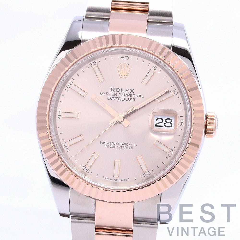 中古】ROLEX OYSTER PERPETUAL DATE JUST 41 ロレックス オイスター