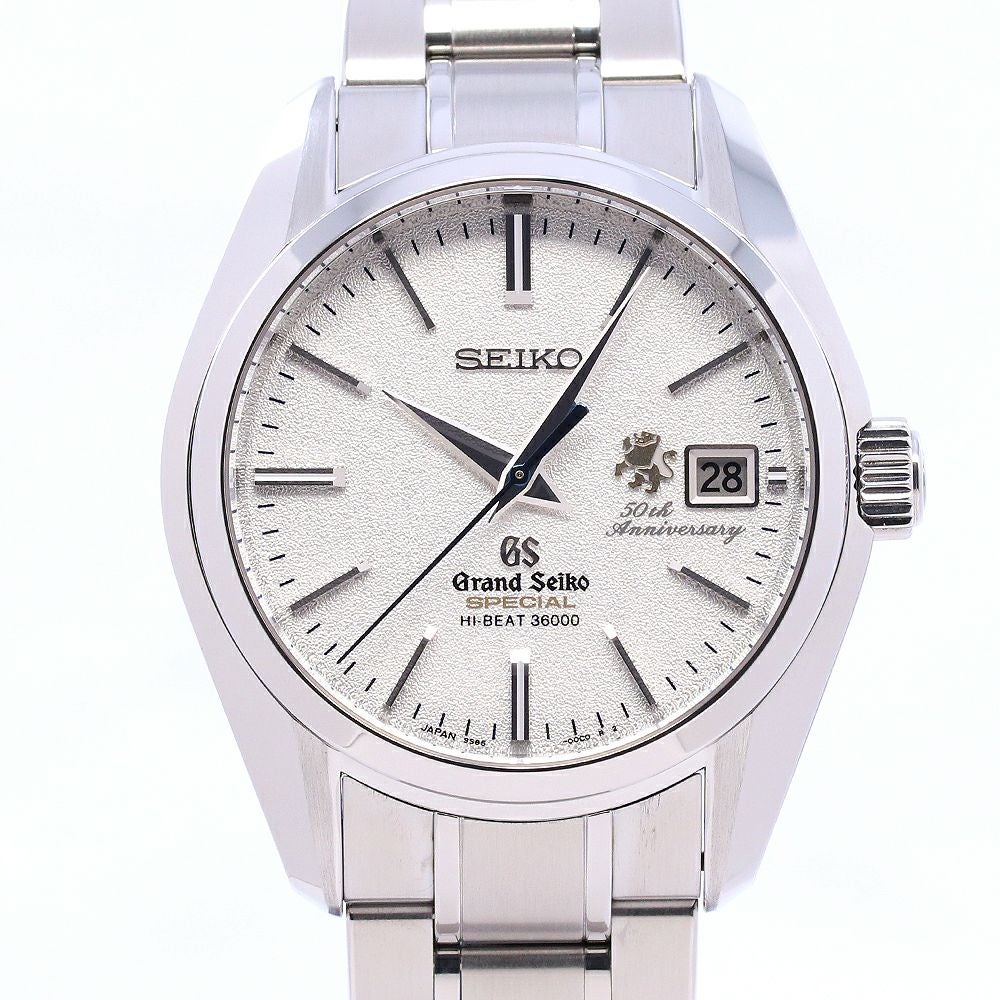 【中古】GRAND SEIKO 9S MECHANICAL HI-BEAT 36000 50TH ANNIVERSARY グランドセイコー 9Sメカニカル ハイビート 36000 グランドセイコー50周年記念 マスターショップ300本限定 SBGH015(9S85-00C0)