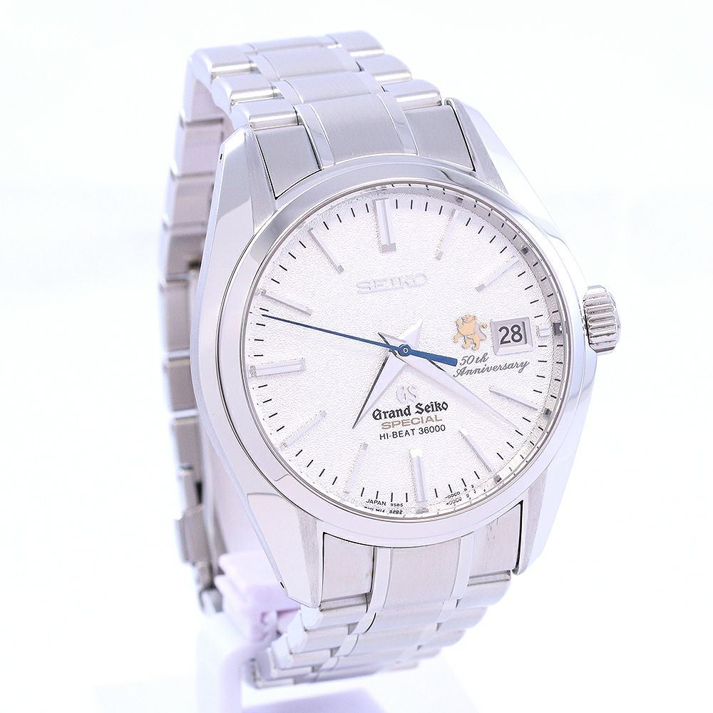 【中古】GRAND SEIKO 9S MECHANICAL HI-BEAT 36000 50TH ANNIVERSARY グランドセイコー 9Sメカニカル ハイビート 36000 グランドセイコー50周年記念 マスターショップ300本限定 SBGH015(9S85-00C0)