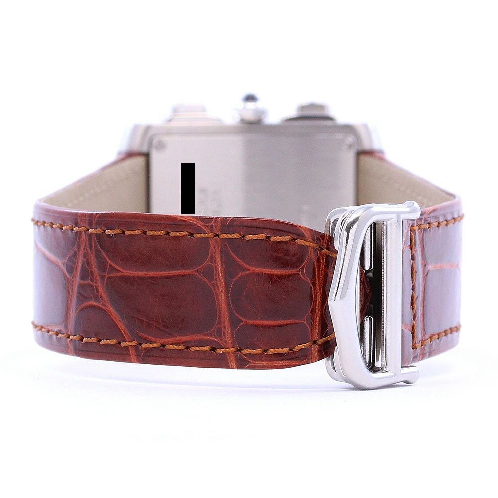 中古】CARTIER TANK FRANCAISE EXTRA-EXTRA-LARGE MODEL CHRONO REFLEX