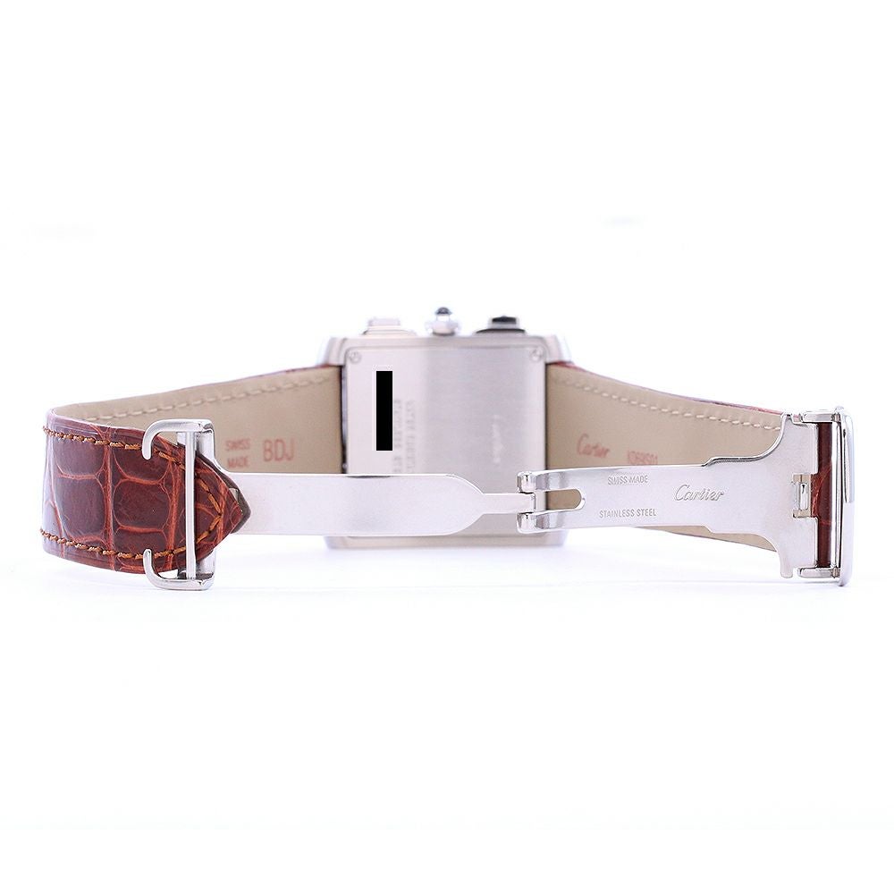 中古】CARTIER TANK FRANCAISE EXTRA-EXTRA-LARGE MODEL CHRONO REFLEX