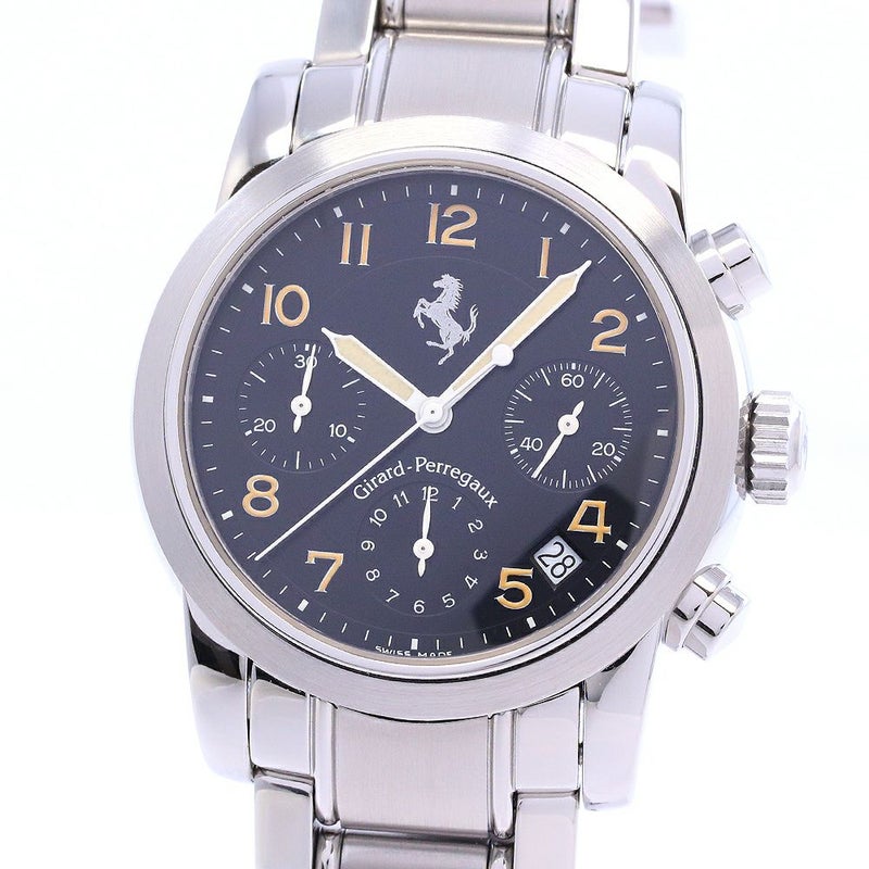 中古】GIRARD-PERREGAUX FERRARI CHRONOGRAPH ジラール・ペルゴ 