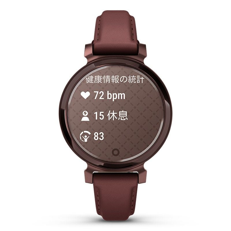 GARMIN Lily 2 Classic Mulberry Leather / Dark Bronze ガーミン