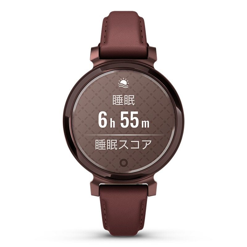 GARMIN Lily 2 Classic Mulberry Leather / Dark Bronze ガーミン
