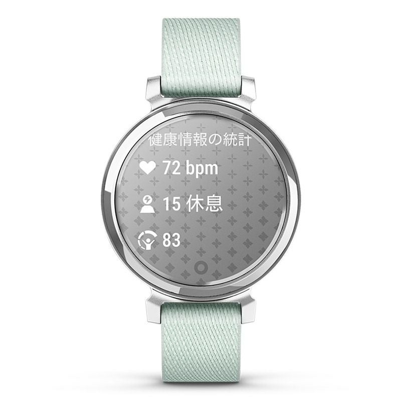 リリーページ GARMIN Lily 2 Classic Sage Gray Nylon / Silver ガーミン リリー2