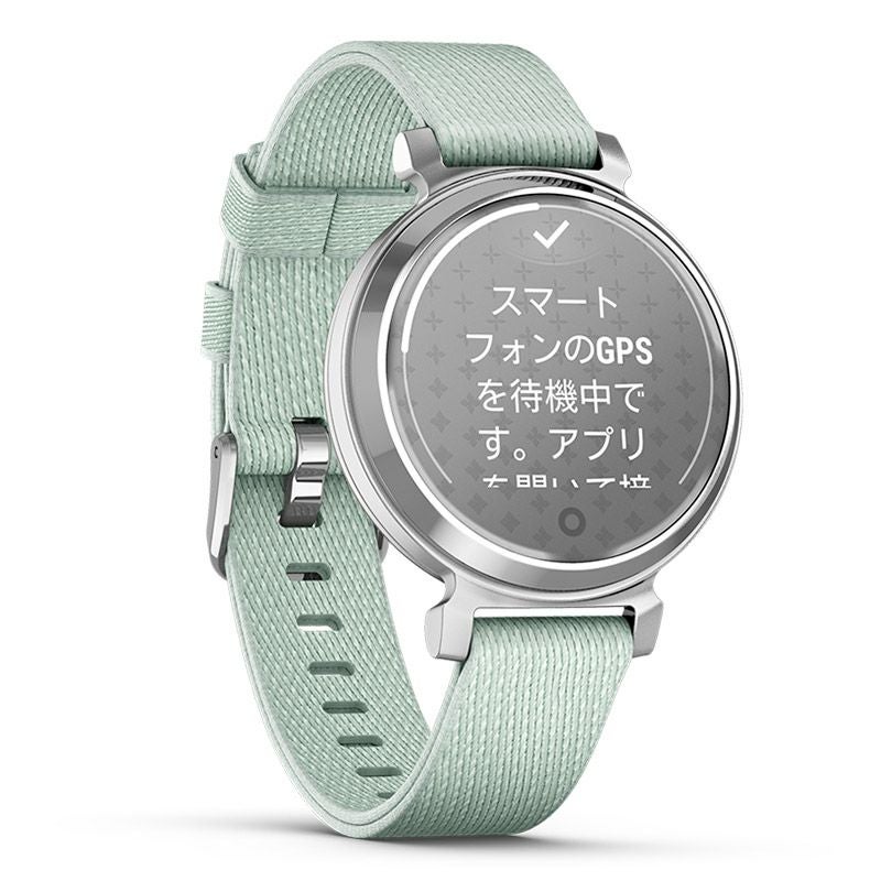 GARMIN Lily 2 Classic Sage Gray Nylon / Silver ガーミン リリー2