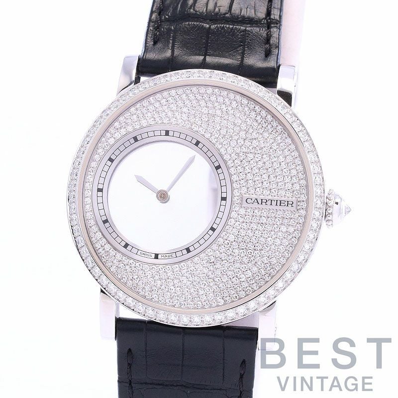 中古】CARTIER ROTONDE DE CARTIER MYSTERIOUS HOUR 42MM カルティエ