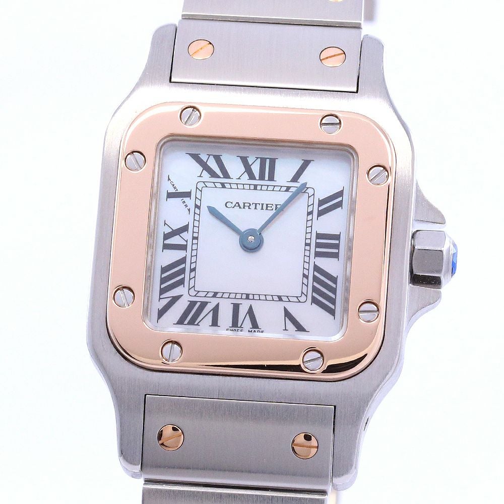 Cartierレディース 腕時計　サントスガルベ 中古】CARTIER SANTOS GALBEE SMALL MODEL ASIAN LIMITED TO 2300