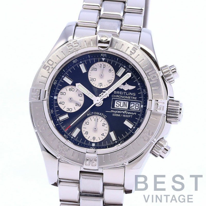 中古】BREITLING CHRONO SUPEROCEAN ブライトリング クロノスーパー 