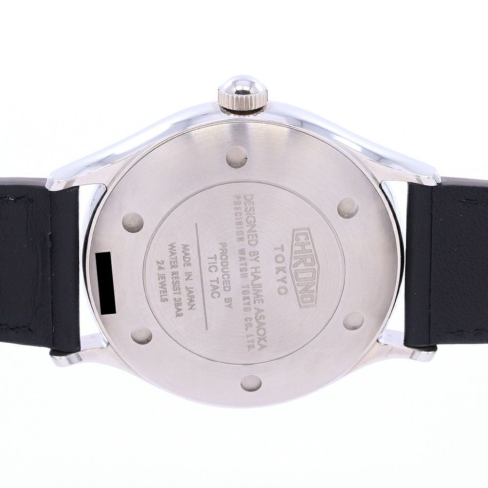 【中古】CHRONO TOKYO HAJIME ASAOKA x Tic TAC LIMITED TO 50 クロノトウキョウ 浅岡肇×チックタック 50本限定 CT001G