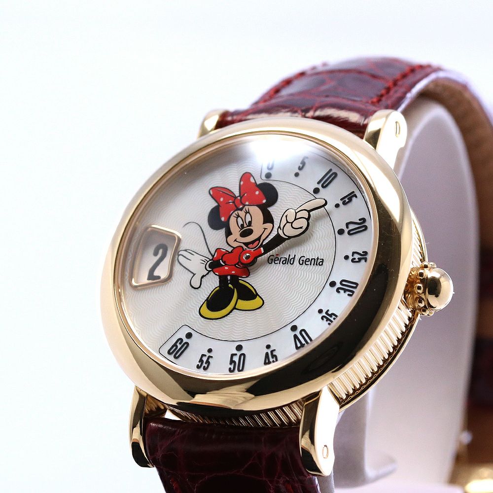 中古】GERALD GENTA RETRO FANTASY MINNIE MOUSE ジェラルド・ジェンタ