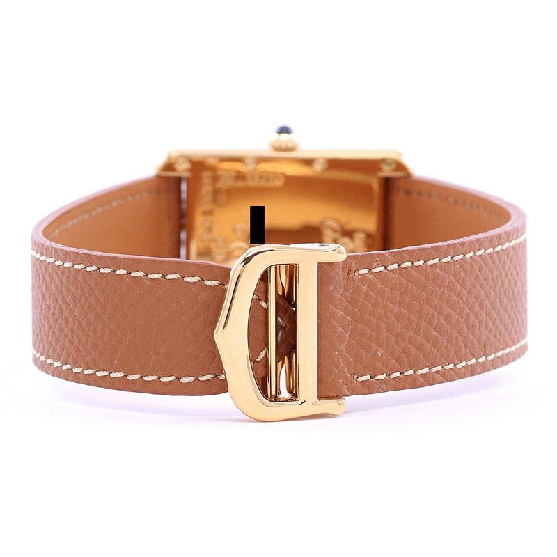 【中古】CARTIER MUST TANK LARGE MODEL JUMBO VERMEIL カルティエ マストタンクLM ジャンボ ヴェルメイユ W1013754