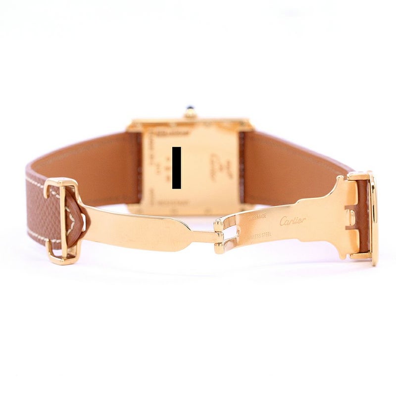 【中古】CARTIER MUST TANK LARGE MODEL JUMBO VERMEIL カルティエ マストタンクLM ジャンボ ヴェルメイユ W1013754