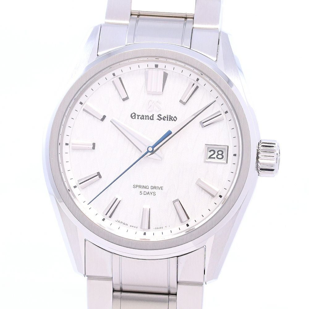 【中古】GRAND SEIKO EVOLUTION 9 COLLECTION 9R SPRING DRIVE "WHITE BIRCH" グランドセイコー エボリューション9 コレクション 9Rスプリングドライブ 白樺 SLGA009(9RA2-0AB0)