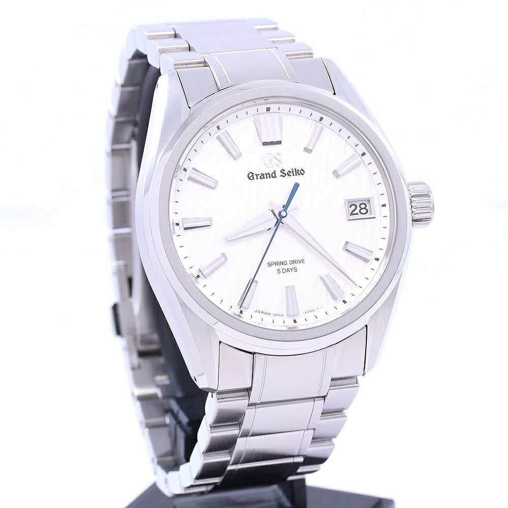 【中古】GRAND SEIKO EVOLUTION 9 COLLECTION 9R SPRING DRIVE "WHITE BIRCH" グランドセイコー エボリューション9 コレクション 9Rスプリングドライブ 白樺 SLGA009(9RA2-0AB0)