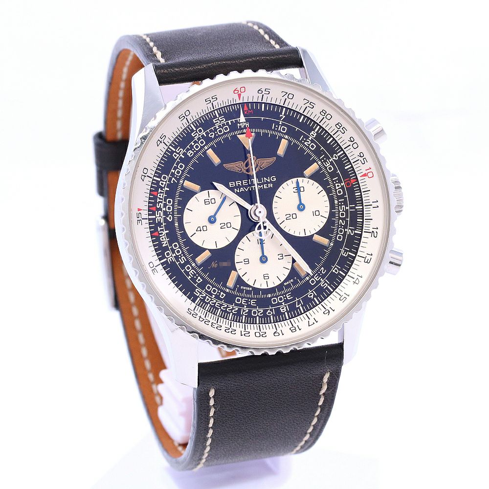 【ブライトリング】時計展示用 スタンド台 非売品　中古 中古】BREITLING OLD NAVITIMER MECANIQUE LIMITED TO 250