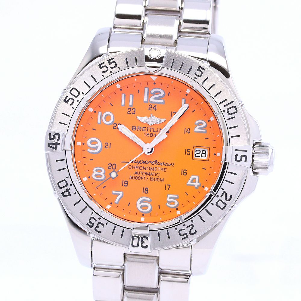 【中古】BREITLING SUPER OCEAN ブライトリング スーパーオーシャン A1736011/O501/878A (183O01PFA)
