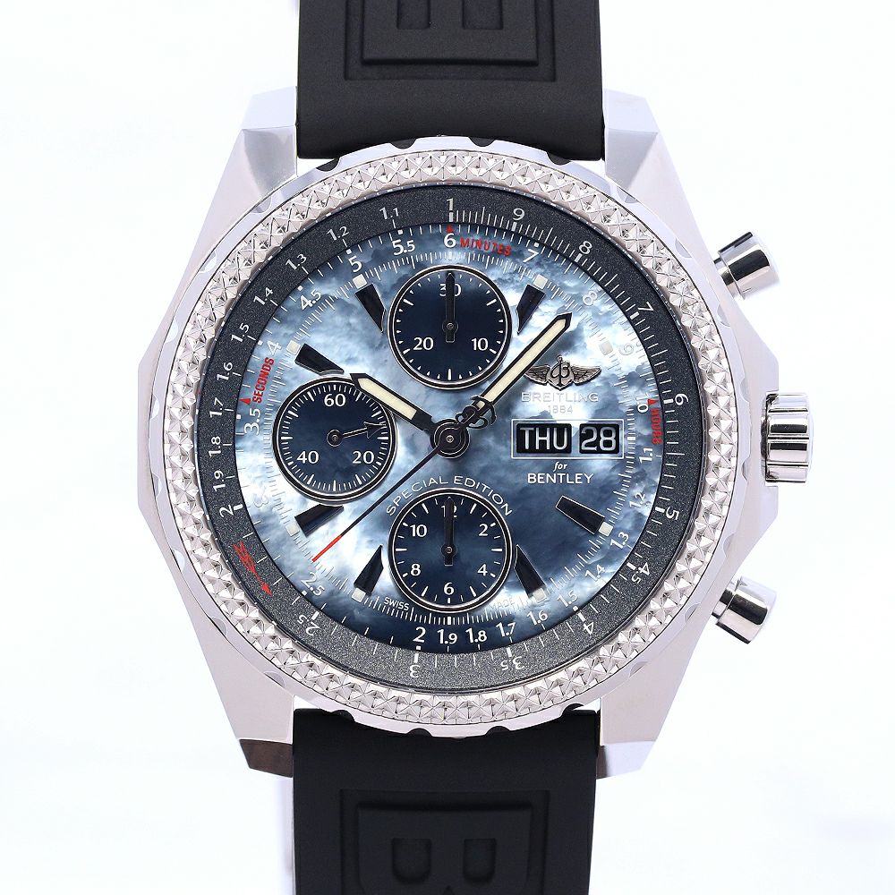 【中古】BREITLING BENTLEY GT MOP JAPAN EDITION ブライトリング ブライトリング・フォー・ベントレー ベントレーGT MOP 日本限定 A133627X/BE63/153S/A20D.2 (A362BMPVRC)