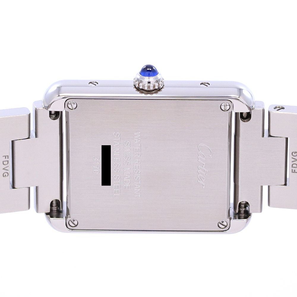 〇Cartier タンクソロ SM CRW5200013 未使用品 FZ8659 カルティエ タンクソロ SMサイズ ブレス仕様 W5200013 正規品 - 腕時計