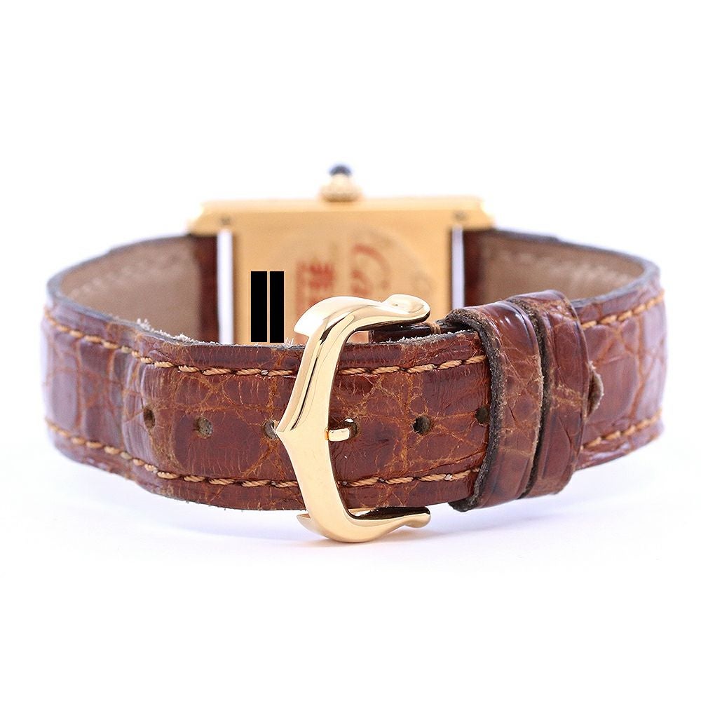 中古】CARTIER MUST TANK SMALL MODEL VERMEIL カルティエ マスト