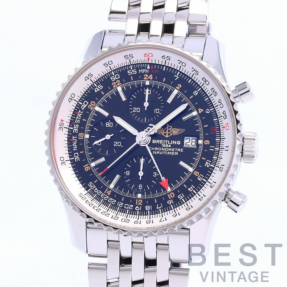 中古】BREITLING NAVITIMER WORLD ブライトリング ナビタイマー