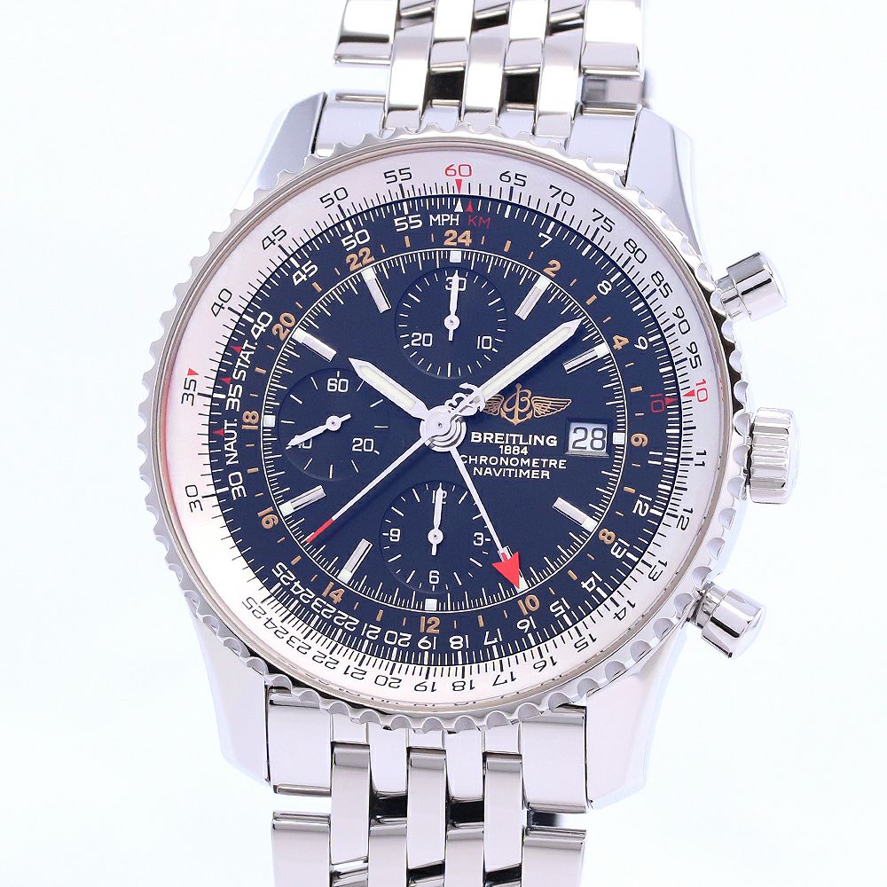 中古】BREITLING NAVITIMER WORLD ブライトリング ナビタイマー