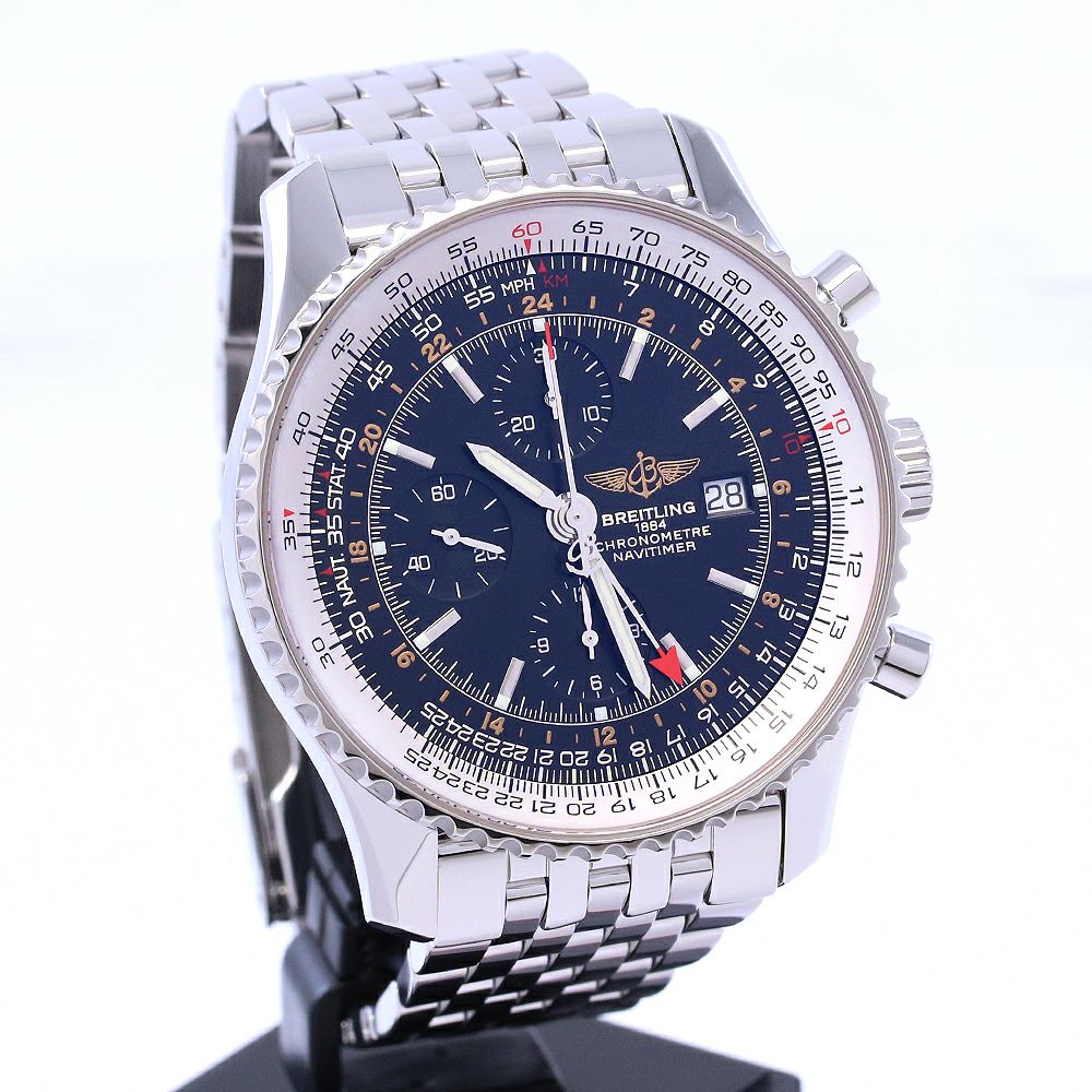 中古】BREITLING NAVITIMER WORLD ブライトリング ナビタイマー
