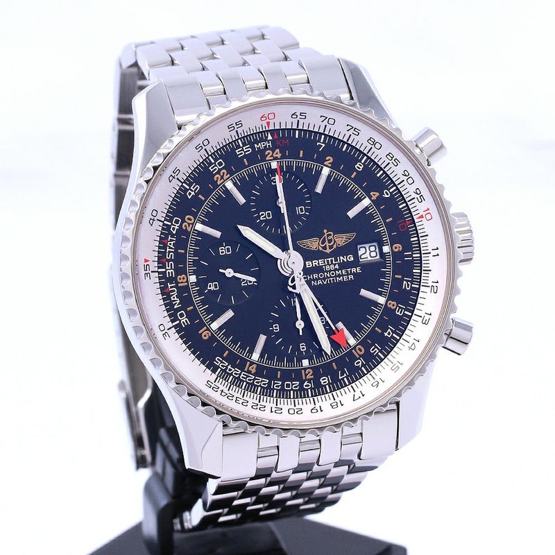 中古】BREITLING NAVITIMER WORLD ブライトリング ナビタイマー 