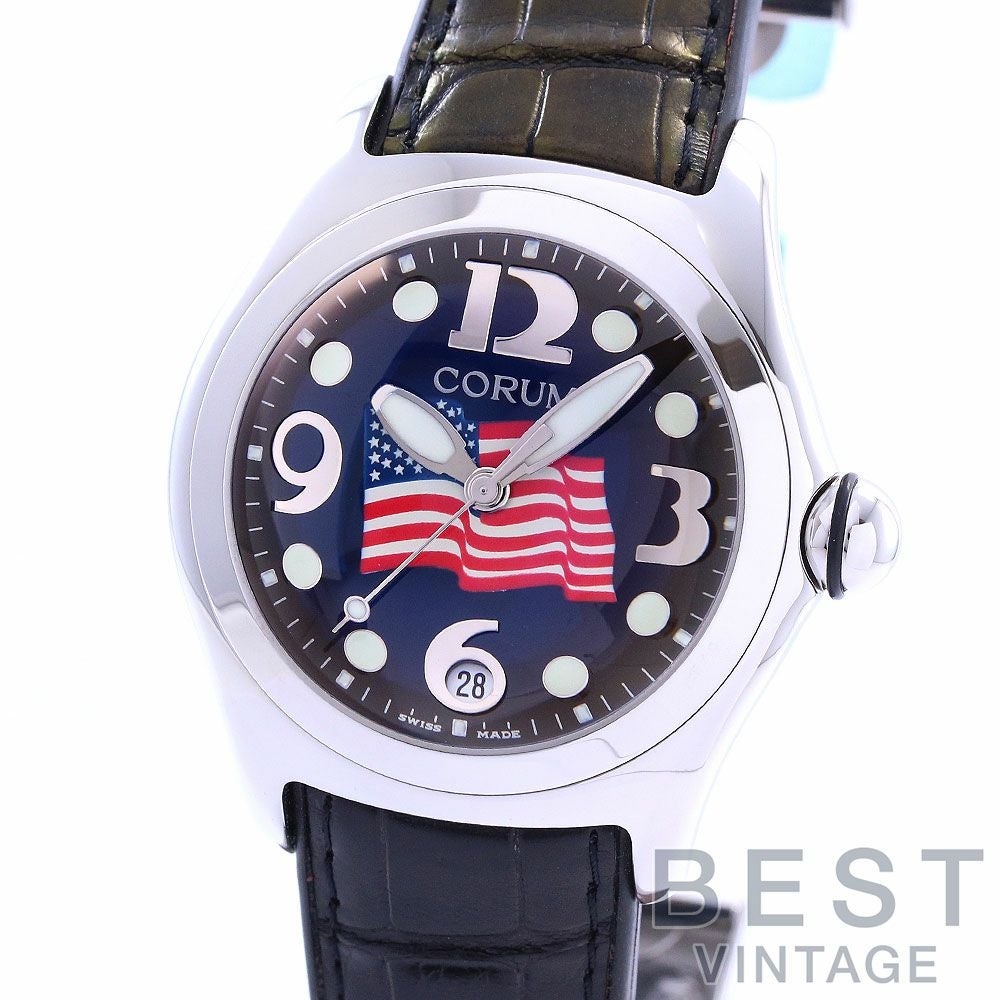 中古】CORUM BUBBLE AMERICAN FLAG 9.11 LIMITED コルム バブル