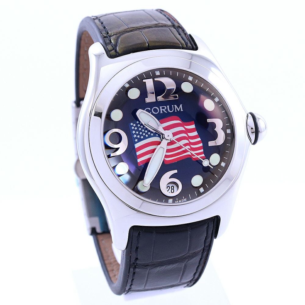中古】CORUM BUBBLE AMERICAN FLAG 9.11 LIMITED コルム バブル