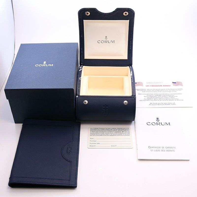 中古】CORUM BUBBLE AMERICAN FLAG 9.11 LIMITED コルム バブル