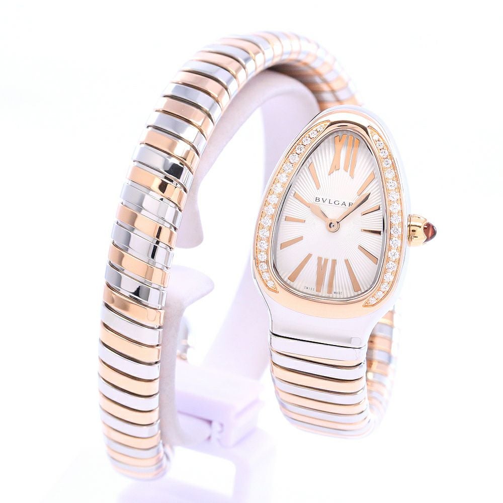中古】BVLGARI SERPENTI TUBOGAS WATCH ブルガリ セルペンティ